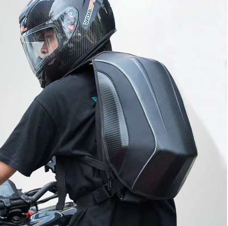 Motorcycle Gear Backpack - Nuovo Zaino Impermeabile in Fibra di