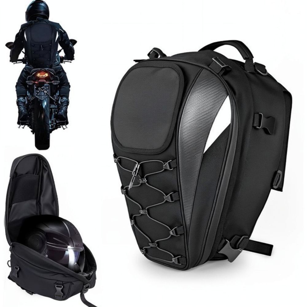 Motorcycle Gear Backpack - Zaino da moto impermeabile in tessuto