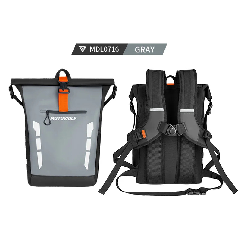 Motowolf Zaino da moto imperme - Motorcycle Gear Backpack recensione e prezzo