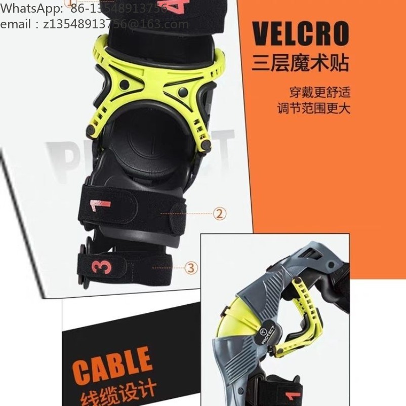 Protezioni per le ginocchia a  - Motorcycle Gear Mens recensione e prezzo