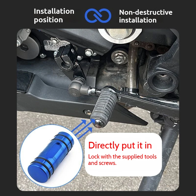 Estensione del pedale del camb - Motorcycle Gear Lever Extender recensione e prezzo